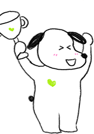 Award Winner Dog Illustration